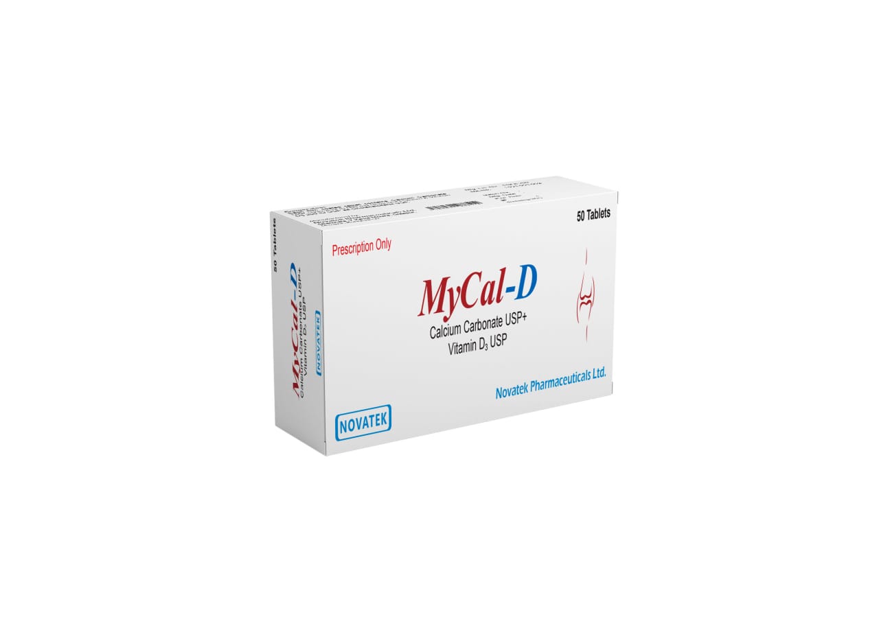Tablet Mycal-D 500mg+200iu (50pcs)